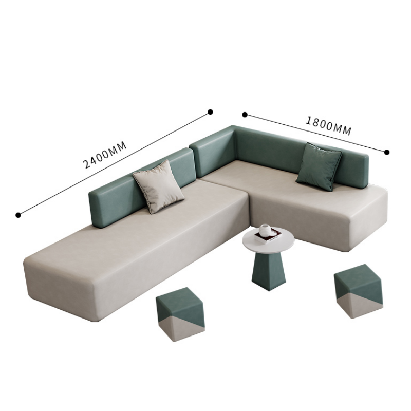 锁匠 商务沙发240cm组高清大图