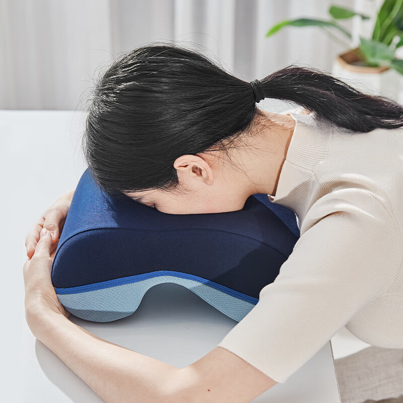 佳奥 趴睡宝午睡枕J25D02BS1随机颜色 35x24x14CM