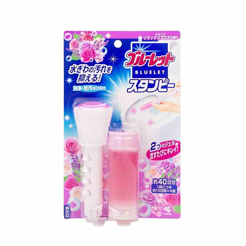 日本原装小林制药洁厕剂马桶开花洁厕凝胶替换马桶花除臭除菌防污