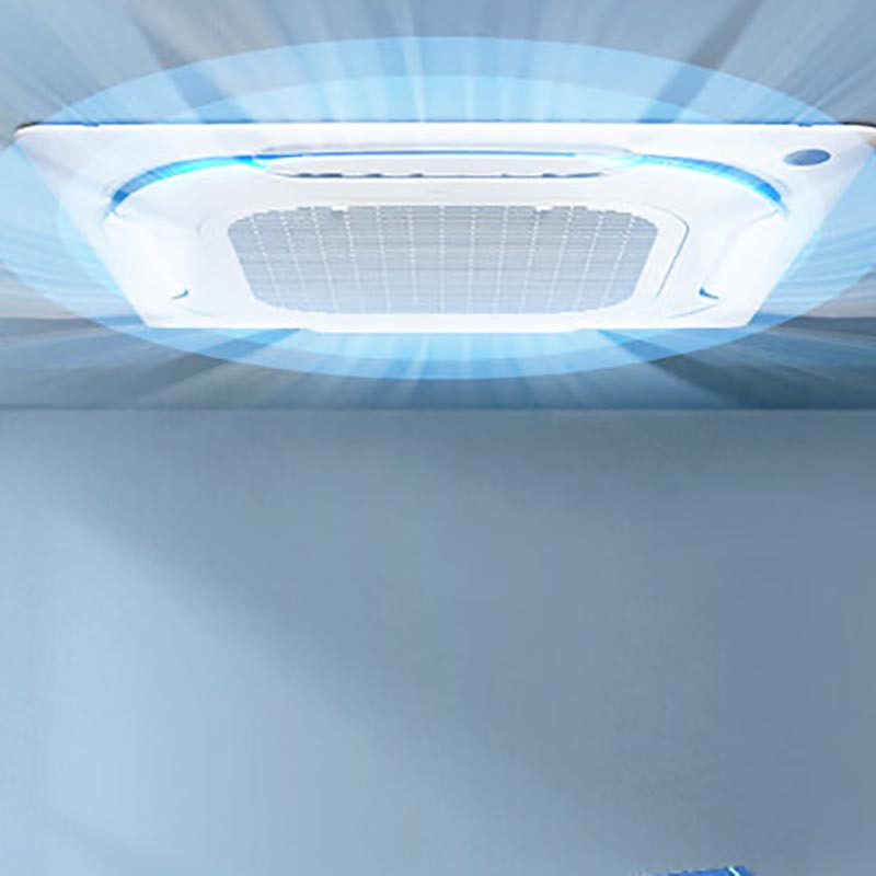 美的吸顶式空调5P MDV-125Q4/N1-D外机 MDV-250W/SN1-8R1一拖二 含辅材