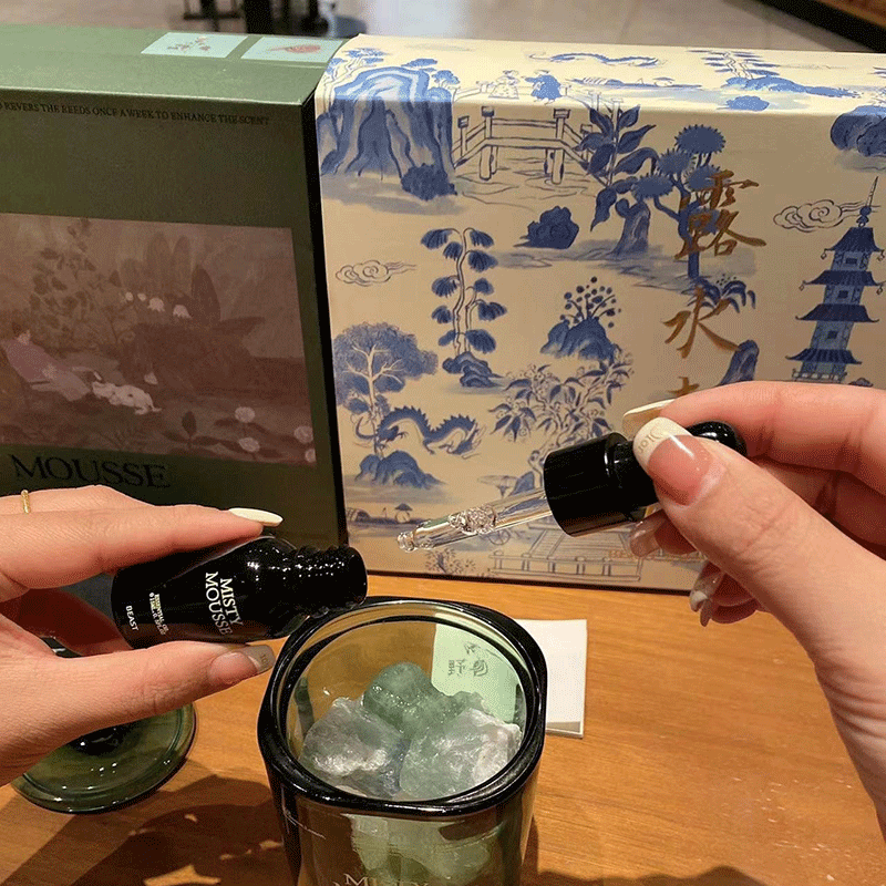野兽派露水青苔香薰扩香晶石(中号)