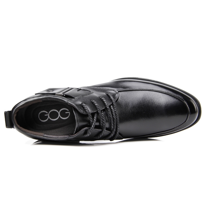 新款头层牛皮增高鞋男式商务正装皮鞋结婚新郎隐形内增高6 14cm男鞋特高增高鞋子男图片 高清实拍大图 苏宁易购