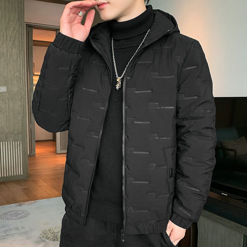 YUANSU2020冬季羽绒棉服男士韩版潮流轻薄短款帅气时尚百搭保暖棉袄外套棉衣