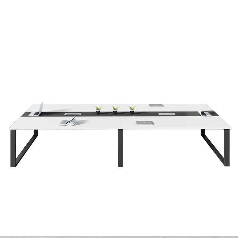 震怡钢木办公桌W2400*D1200*H750mm