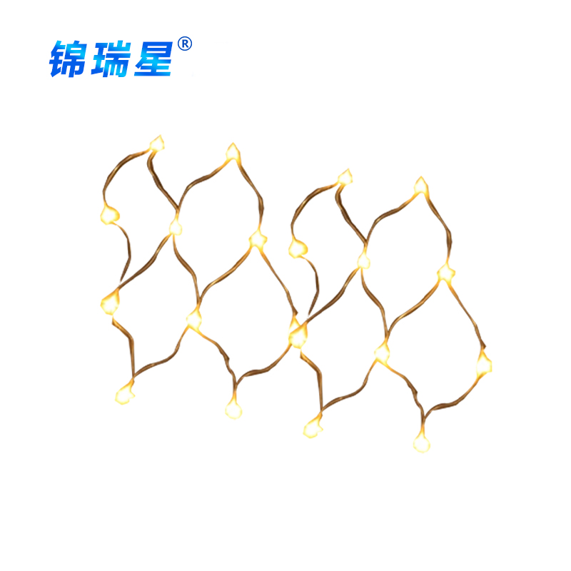 锦瑞星新年节日装饰彩灯渔网灯1.5*1.5m/个高清大图