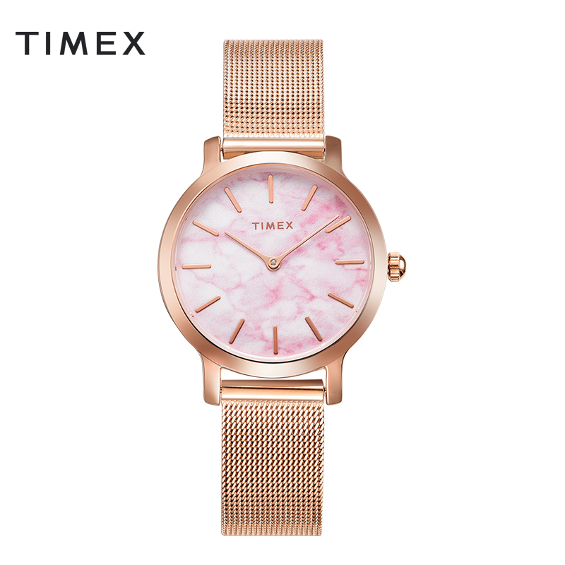 桔梗二手石英表twg 正品二手99新 天美时timex 大理石纹表盘鲜活配色时尚石英女表 价格图片品牌报价 苏宁易购桔梗 中古屋二手奢侈品专营店