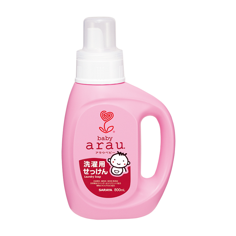 莎罗雅(saraya) 婴儿抑菌洗衣液瓶装 800ml 有香味
