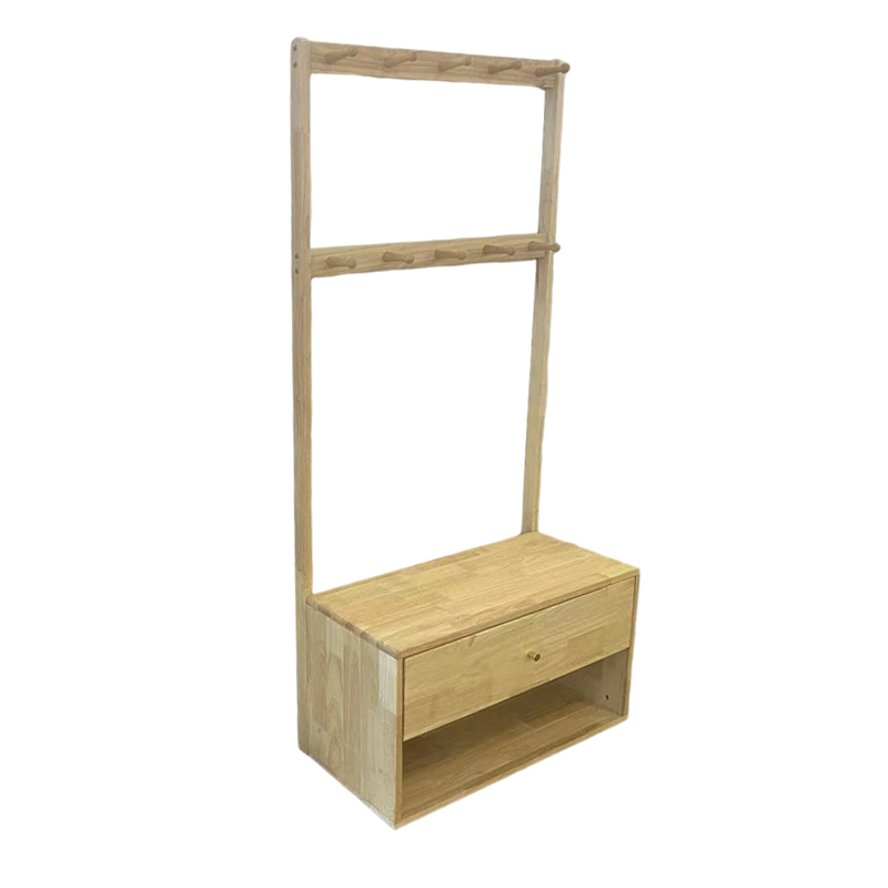 红缅 实木换鞋柜 80*40*168cm HM-XG500 个高清大图