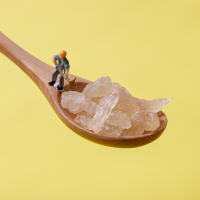 舒可曼小粒黄冰糖400克/袋装 无漂白 老冰糖 调味品 舒可曼(SUGARMAN)出品 国产食品