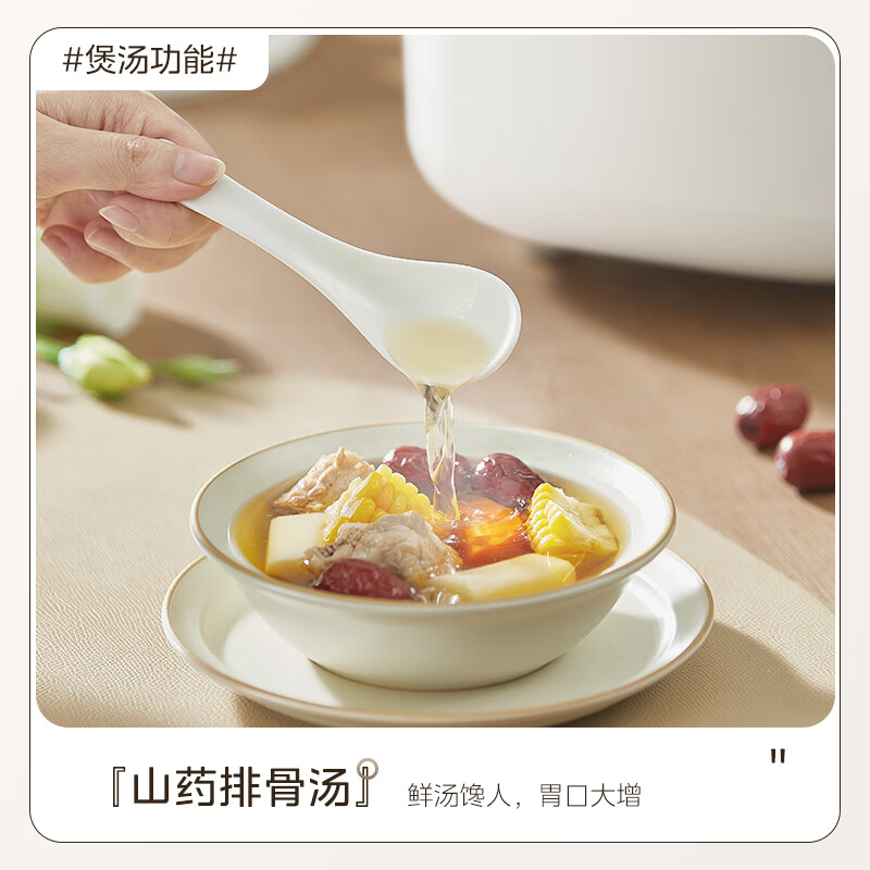 美的(Midea)电饭煲家用3升电饭锅2-6人热饭炖煮煲汤快速饭多功能煮米饭锅MB-RE319高清大图