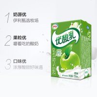 包邮 伊利原味优酸乳250ml*24盒