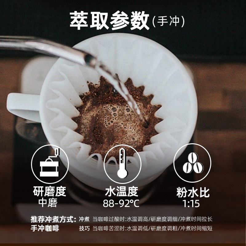 Mount Hagen德国进口咖啡豆阿拉比卡精品手冲咖啡豆日晒中度烘焙美式250g