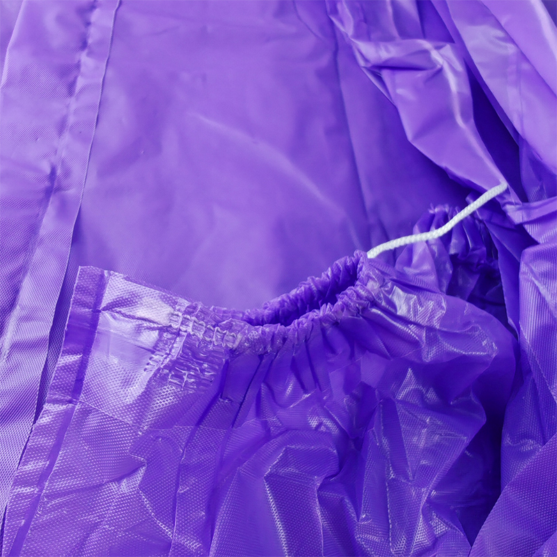 鸽护 加厚非一次性雨衣 紫色束口加厚款140g 件高清大图