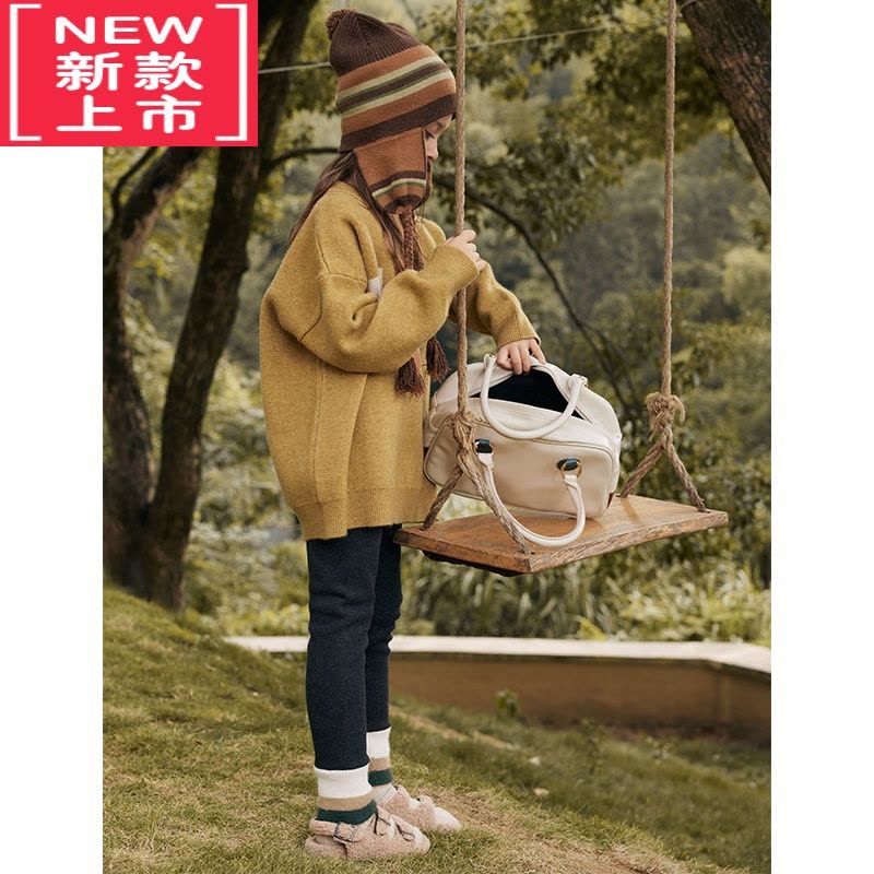 可莉允儿童连裤袜秋冬2022新款宝宝加绒加厚打底裤一体绒外穿女童保暖裤图片