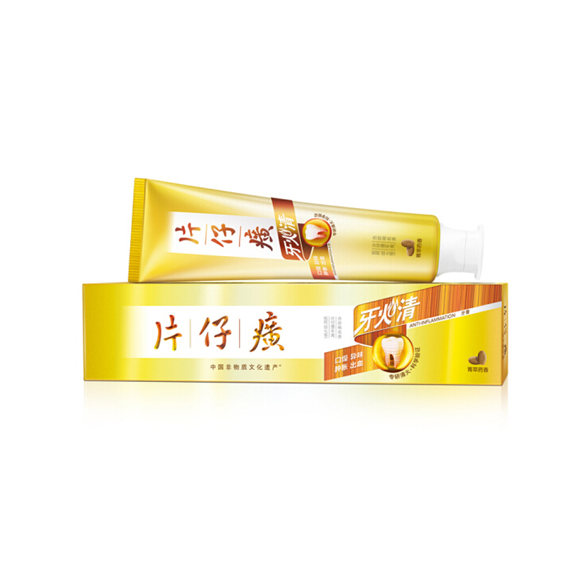 牙火清牙膏(菁萃药香) 145g(38)