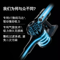 戴森(DYSON)吸尘器 V7Fluffy 30分钟续航 家用除螨 整机过滤 软绒滚筒吸头 无线手持式吸尘器