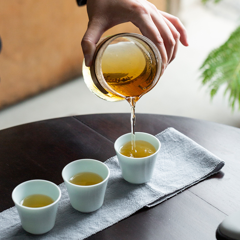 艾逸瑶选逸出行快客杯套装 茶壶茶杯 便携居家旅行户外泡茶杯壶套装 CJ-21056!高清大图