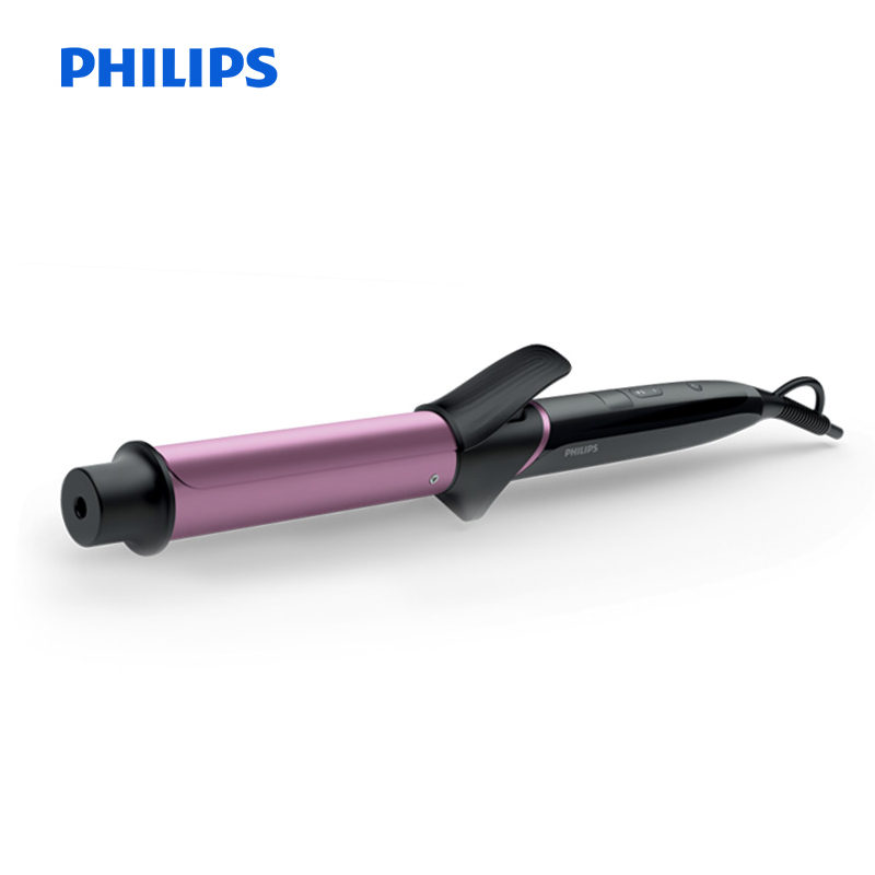 飞利浦(Philips)电卷发棒 迷你陶瓷卷发器内扣大卷蛋卷不伤发正品 角蛋白护理便携 恒温呵护秀发 BHB868/05高清大图