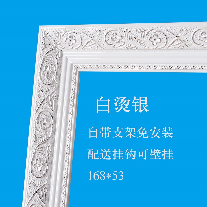 穿衣镜试衣镜服装店镜子全身镜落地镜壁挂镜两用特价时尚欧式