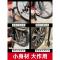 [补贴10%]打气筒篮球自行车电动电瓶摩托车汽车通用充气泵小型迷你家气管子 短款带表升级金属底座160PSl[送多用