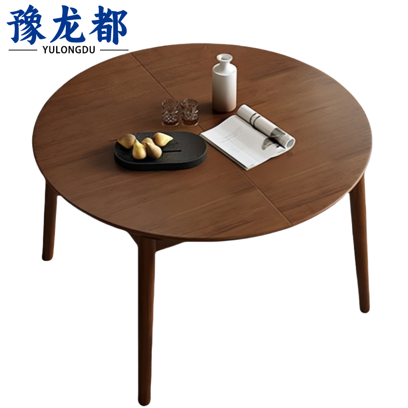 豫龙都 餐桌 可伸缩 张高清大图