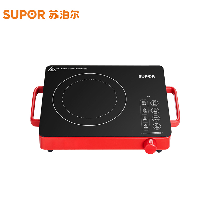苏泊尔(SUPOR)升级版电陶炉2200w 大功率 家用 爆炒大火力多功能低辐射智能触控旋钮C22-CS03