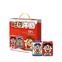 旺旺 旺仔牛奶(8原味+4原味O泡)245ml*12
