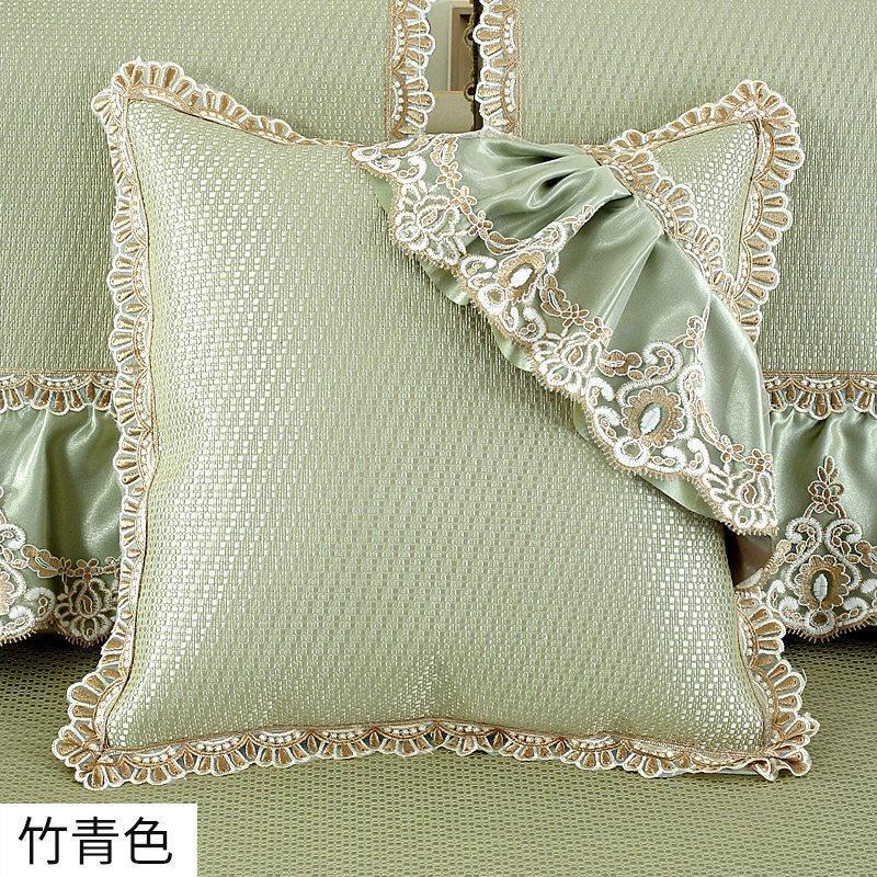 冰丝凉席抱枕套夏季沙凉席靠垫套藤席靠背垫套不含芯