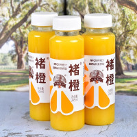 褚橙100%NFC鲜榨纯橙汁非浓缩245ml*24瓶整箱休闲果汁饮料