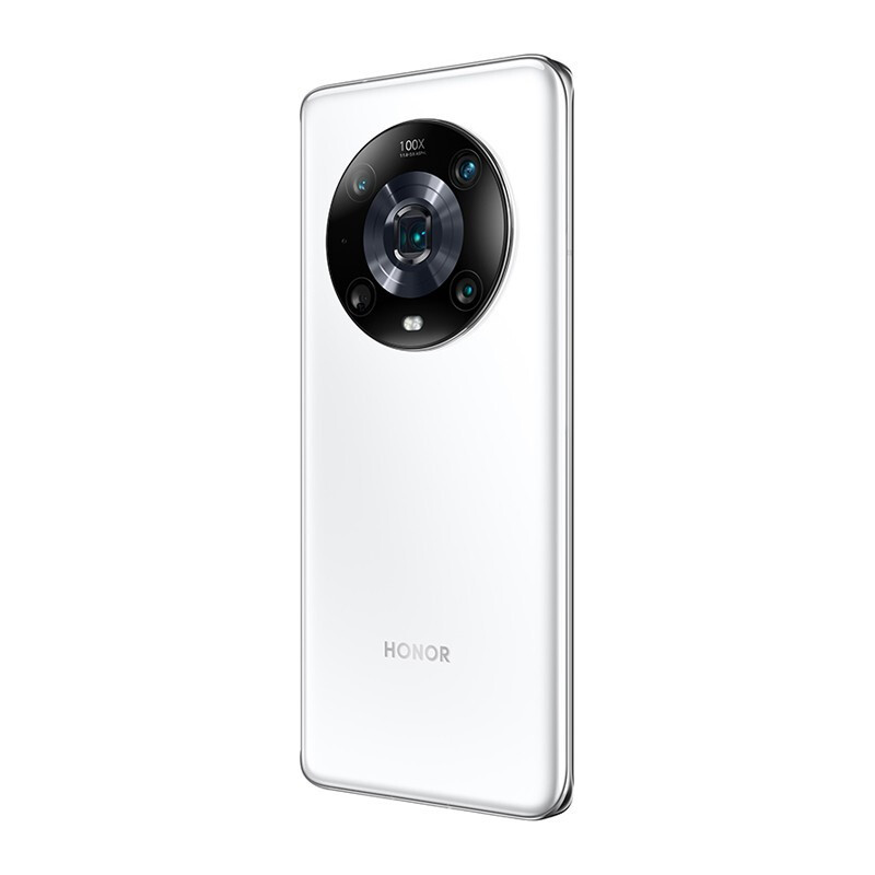 荣耀Magic4 Pro 12GB+256GB 釉白 十亿色四曲屏幕 6400万潜望式长焦摄像头 骁龙8移动平台 100W有线超级快充 50W无线快充 5G智能手机