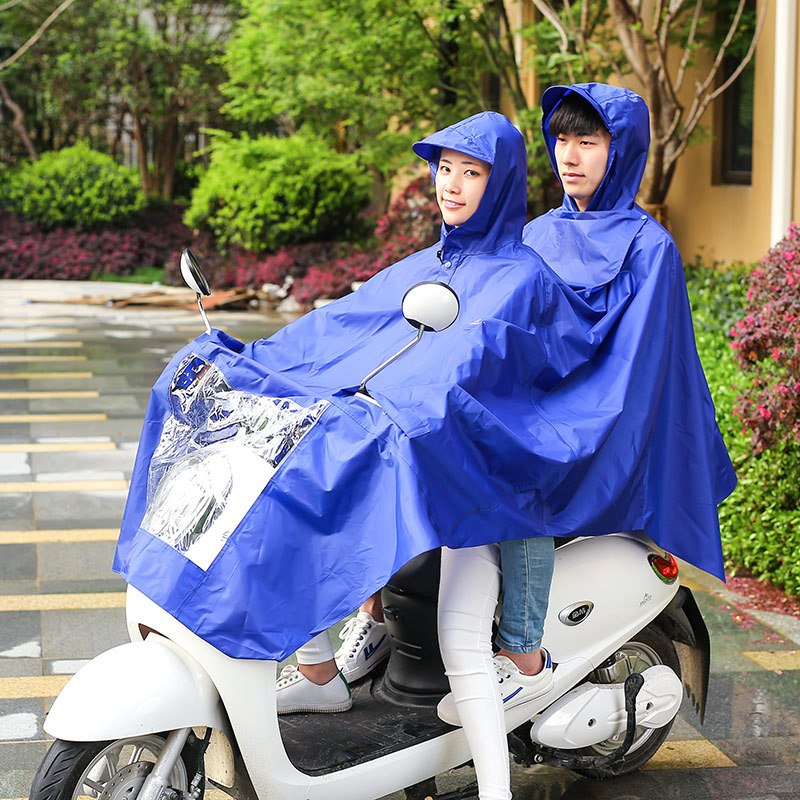电动车雨衣成人加大加厚摩托车单人双人雨披男女通用防水雨批