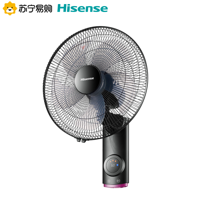 海信(Hisense)壁扇三档风速三种模式12H定时挂壁式家用电风扇宿舍餐厅挂墙壁电扇摇头工业风扇FBY-AN3501