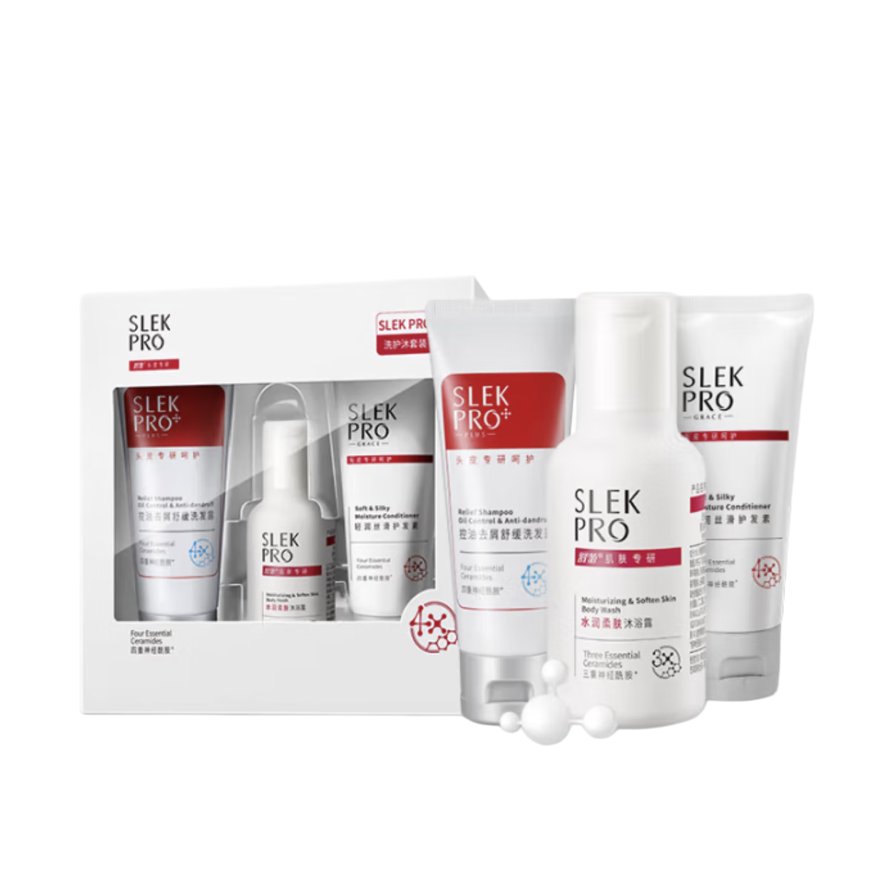 舒蕾PRO洗护沐套装(70ml+70ml+50ml)707050-00