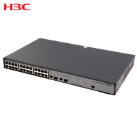 华三(H3C)S2626-HPWR 24口百兆电+2口千兆光二层网管企业级网络POE交换机