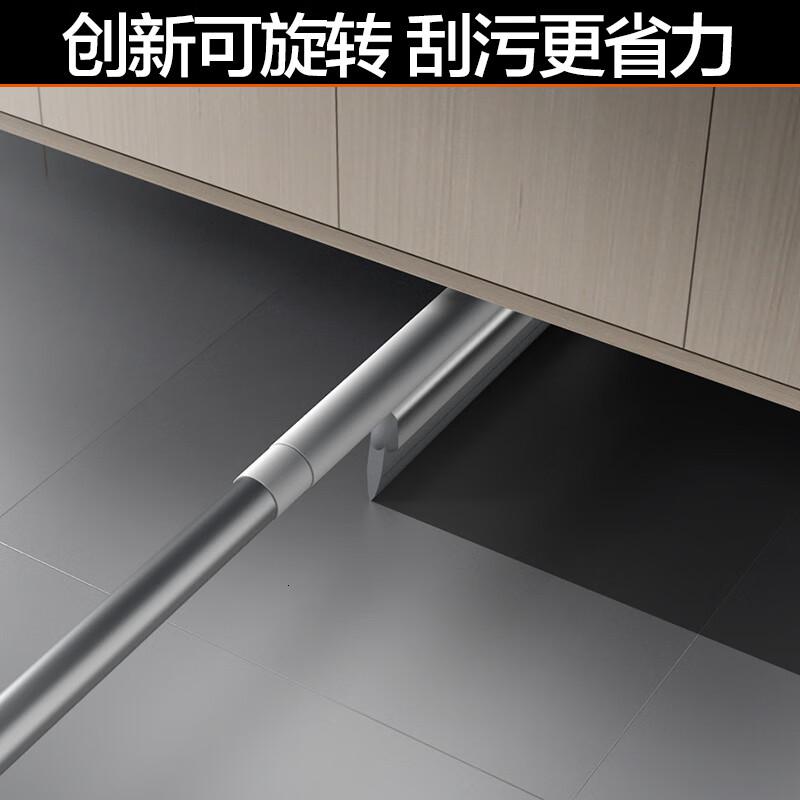 大卫大卫新款魔术扫把家用浴室地面神器刮地板刮水器硅胶卫生间两用 扫水扫把升级版 1个高清大图