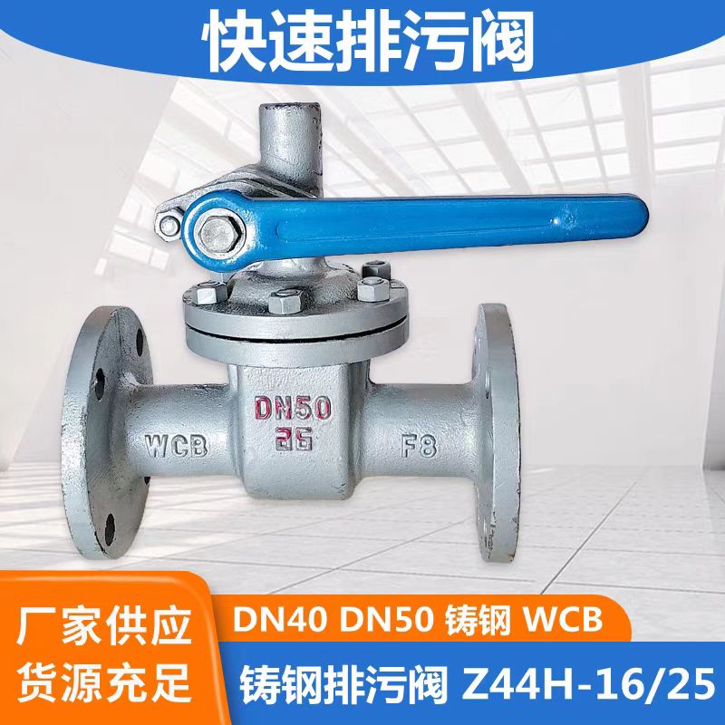 盛京联硕 铸钢快速排污阀 DN50 台高清大图