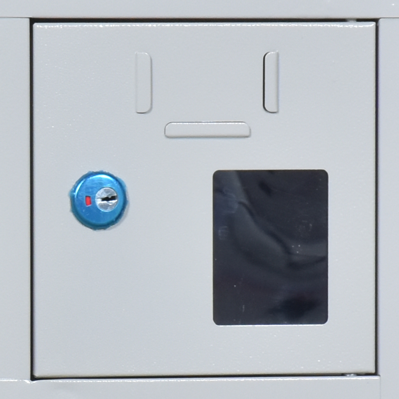 鑫金虎 钢制100门亚克力窗手机充电柜高清大图