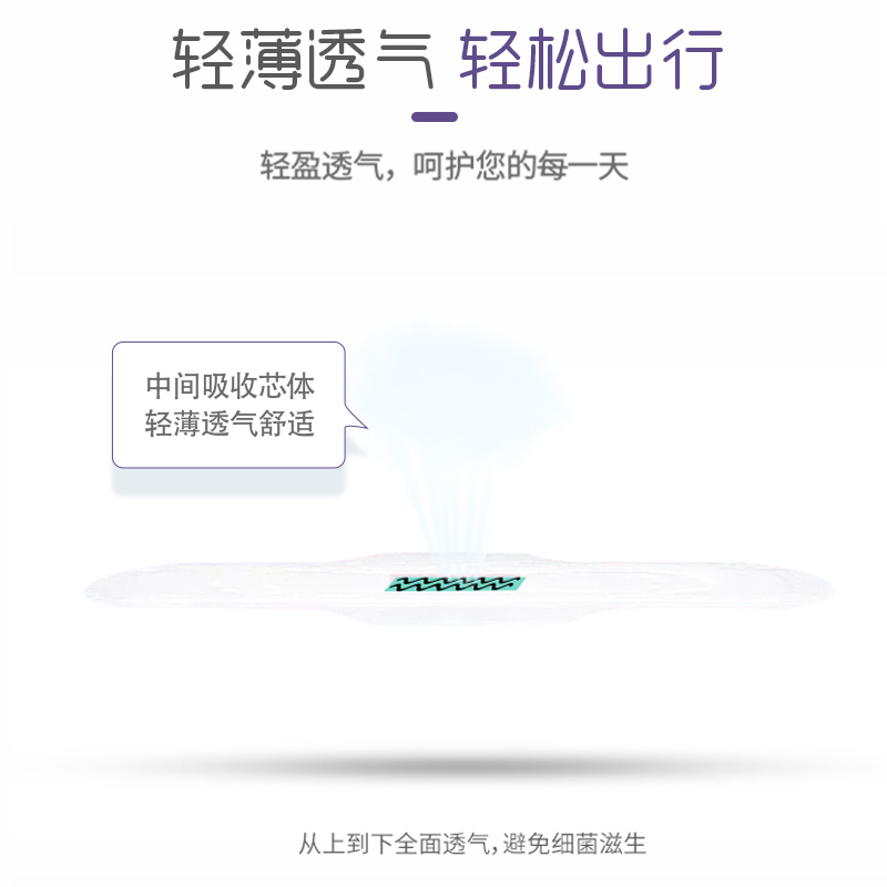佳子公主 卫生巾优雅超薄丝柔棉干爽日用夜用76片组合装透气女生巾