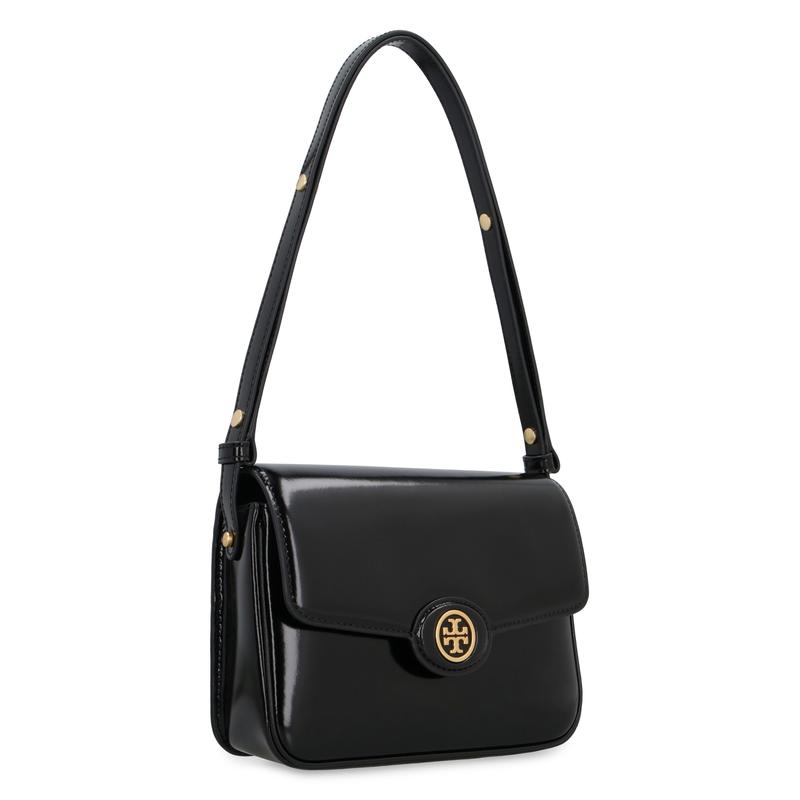 托里.伯奇(TORY BURCH)女款牛皮拼接pu肩背包百搭斜挎手提两用休高清大图