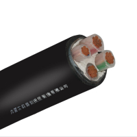 伯特利铠装铜芯电缆 ZC-YJV22-4*70+1*35mm²/米