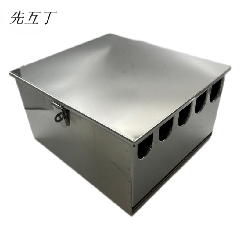 先互丁 不锈钢带盖刀箱 多规格 个高清大图