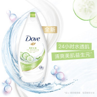 多芬(Dove)滋养美肤沐浴乳沐浴露深层营润1KG+清新水透沐浴乳300g套装[联合利华]泡沫丰盈保湿锁水 肌肤细腻柔滑