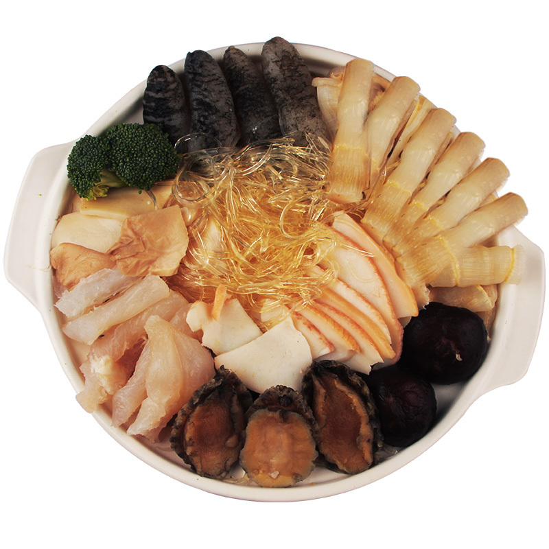 【年货礼盒】好拾味 佛跳墙 加热即食 海鲜速冻方便菜 1250g