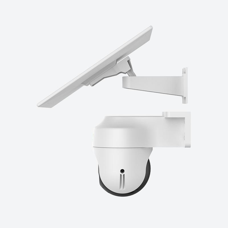 天地伟业太阳能监控摄像头400万4G无限流量 室外监控器手机远程全景全彩夜视追踪TC-H143K高清大图