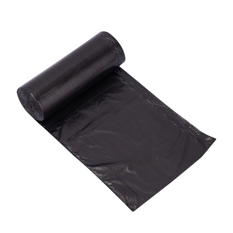 得力 18742 家用办公垃圾袋 黑色 40*45cm 30支/卷 5卷装 (单位:件)