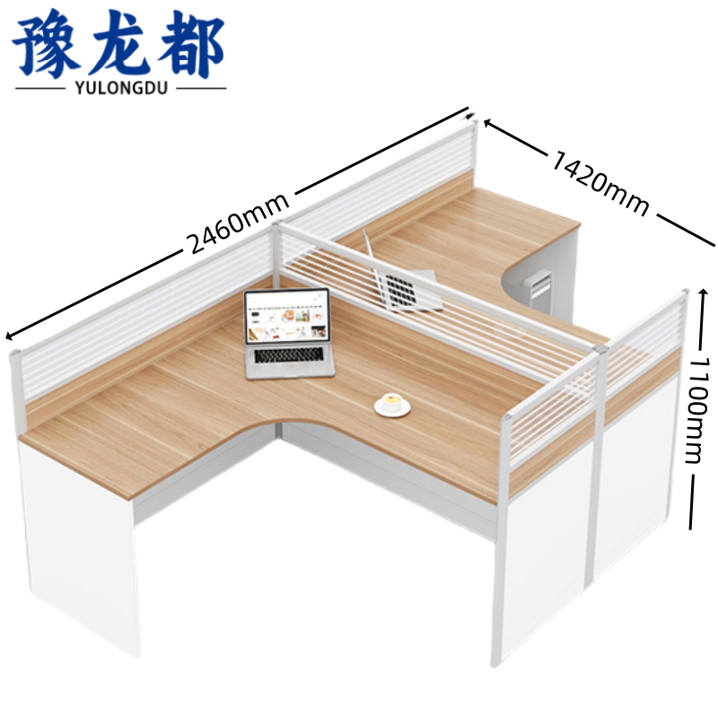 豫龙都 屏风工位T型张
