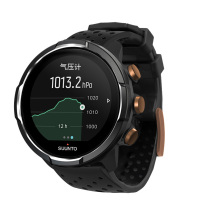 颂拓SUUNTO9 BARO限量钛合金松拓旗舰级户外运动手表光电心率GPS气压海拔多功能登山铁三表游泳跑步跑步智能腕表