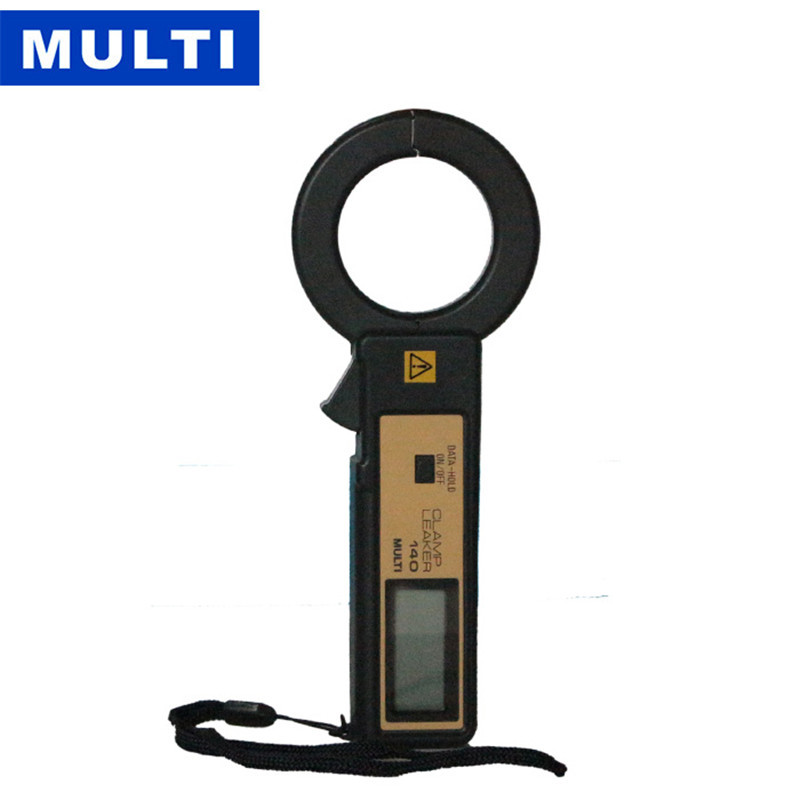 万用MULTI M-140交流钳形漏电电流表