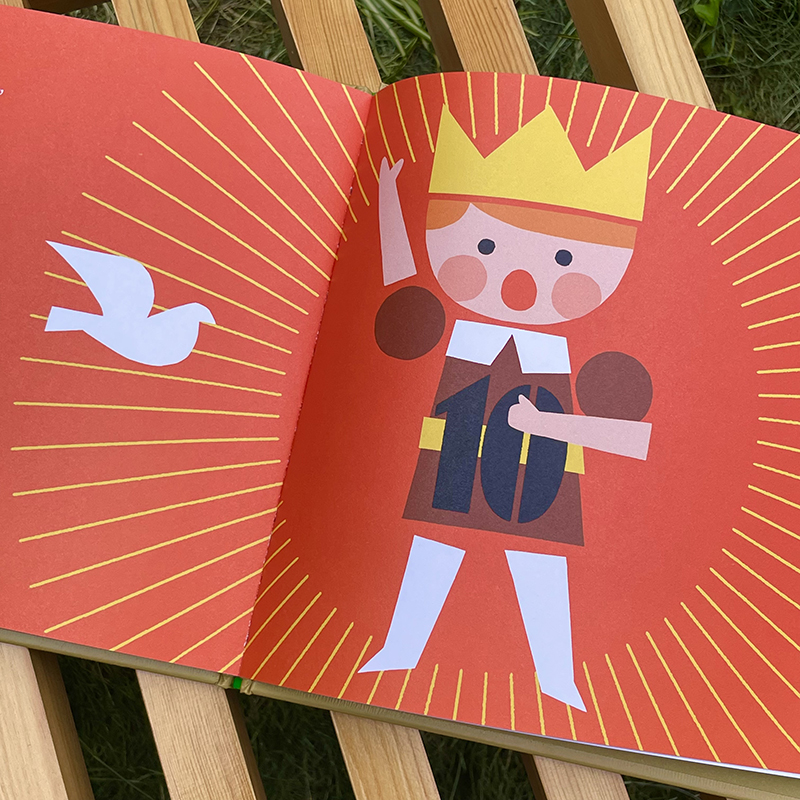 [醉染正版]麦田精选图画书系列 国王的孩子们 (日)三浦太郎 硬壳幼儿益智启蒙图画故事书籍亲子共读精装绘本 幼儿园儿童睡高清大图