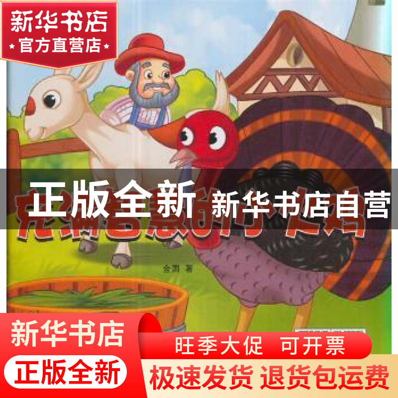 正版 充满智慧的小火鸡 金国 煤炭工业出版社 9787502059965 书籍高清大图